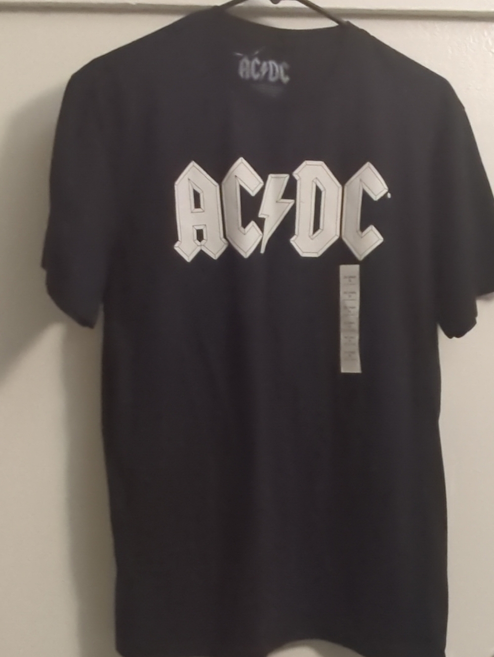 AC/DC Men's Black Graphic Logo T-Shirt